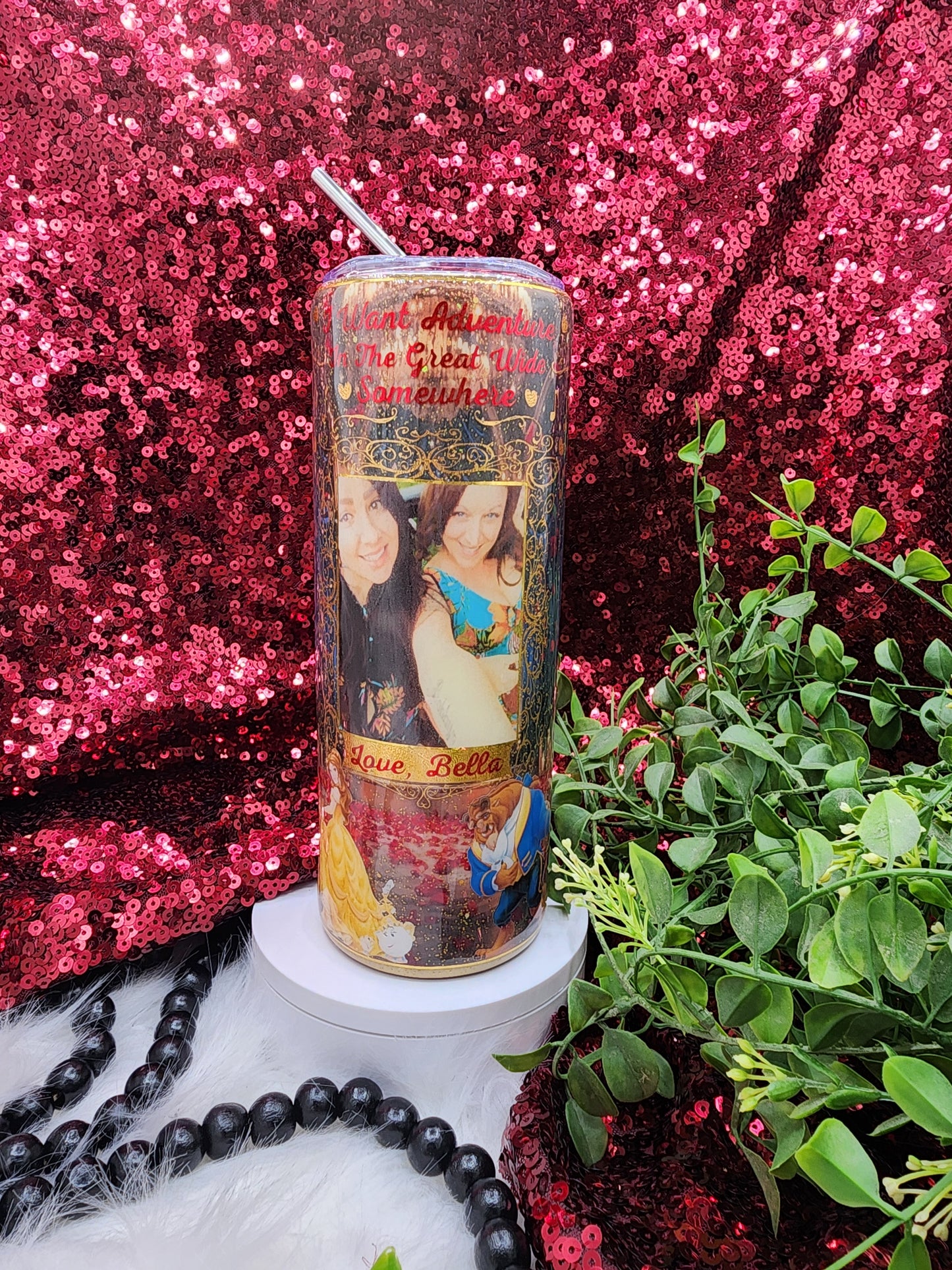 Beauty and the Beast Tumbler