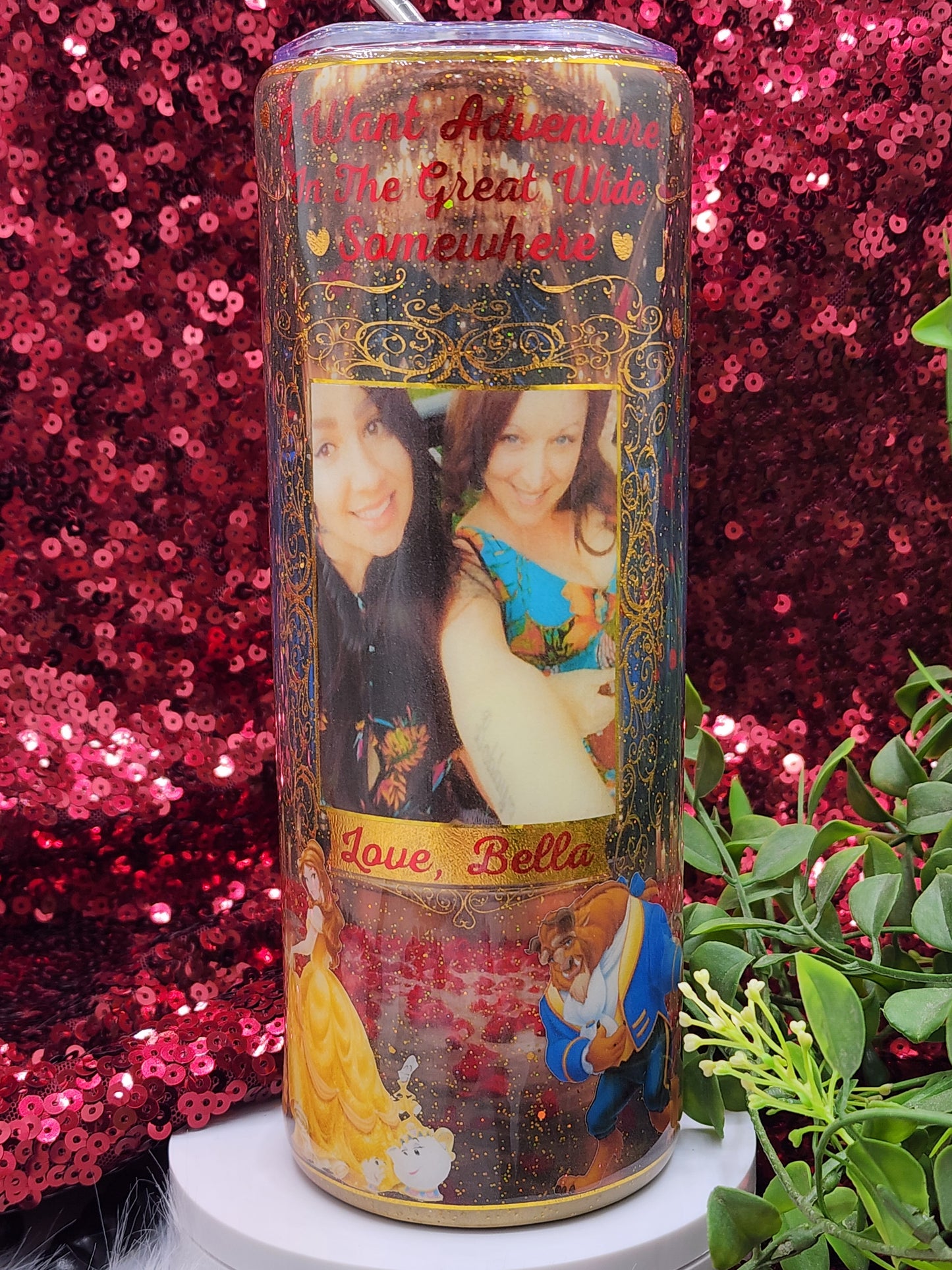 Beauty and the Beast Tumbler